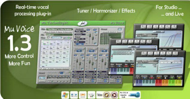 Mu technologies that allows you to tune your vocal