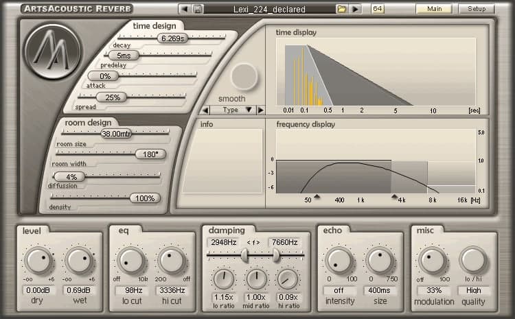 #arts #acoustic #reverb #patch #keygen