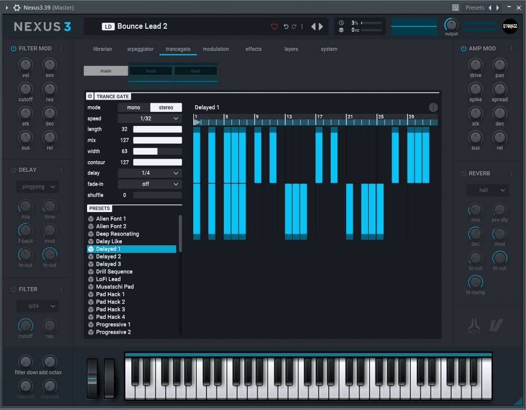 #nexus #Presets #arp #TG