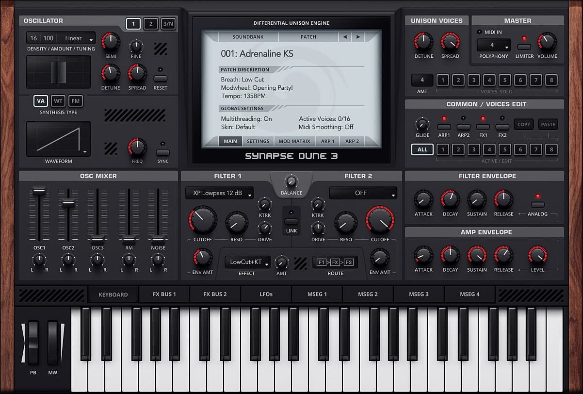 #synapse #audio #dune