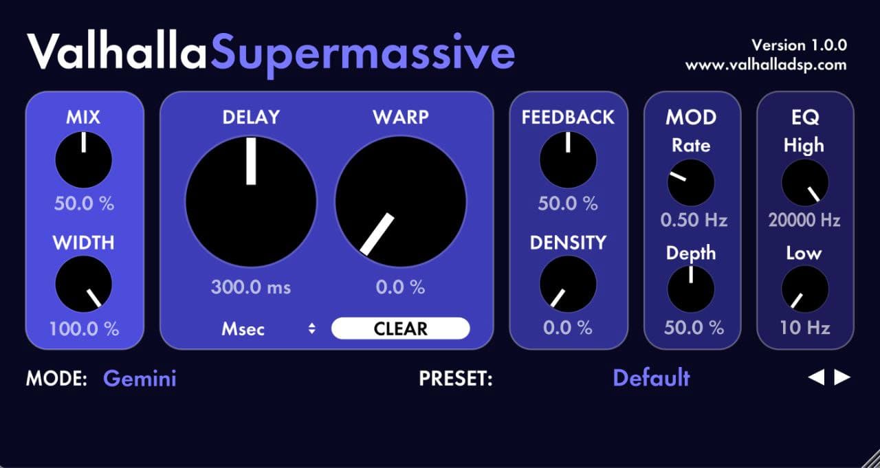 Valhalla DSP - ValhallaDSP bundle VST, VST3, AAX x