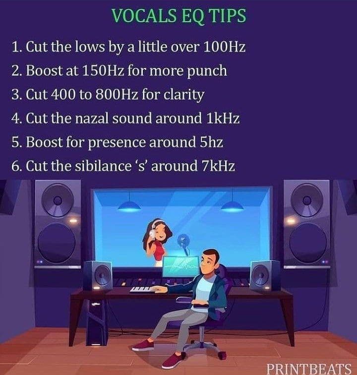 Vocal Process tips (EQ)