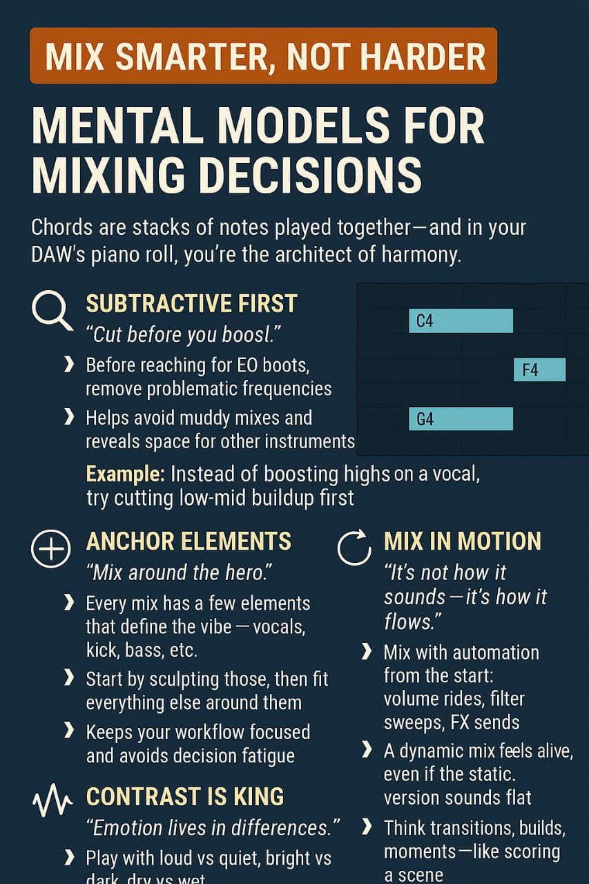 🧠 Mix Smarter, Not Harder: Mental Models for Mixi