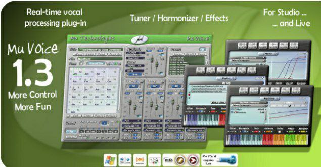 Mu technologies that allows you to tune your vocal