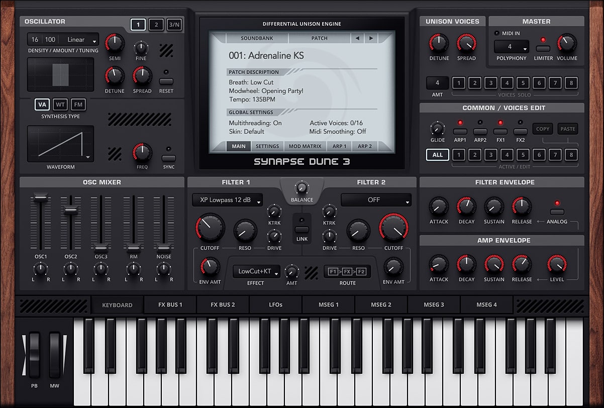 #synapse #audio #dune